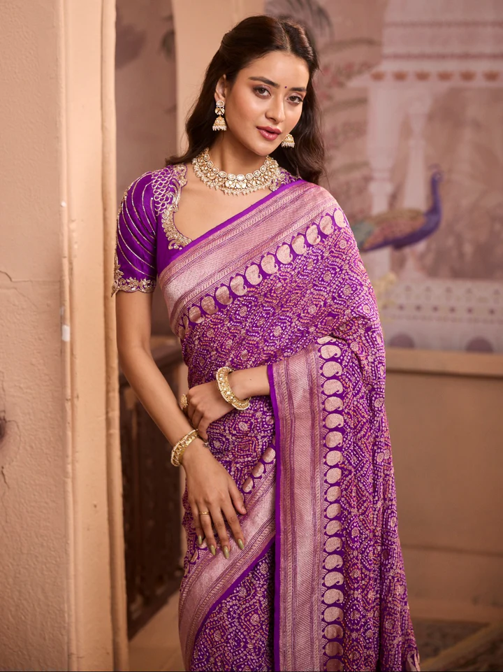 Kanjivaram Silk Party Wear Saree — gallery