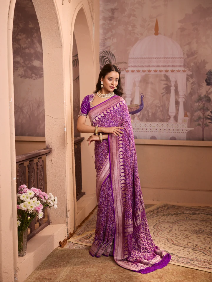 Kanjivaram Silk Party Wear Saree — gallery