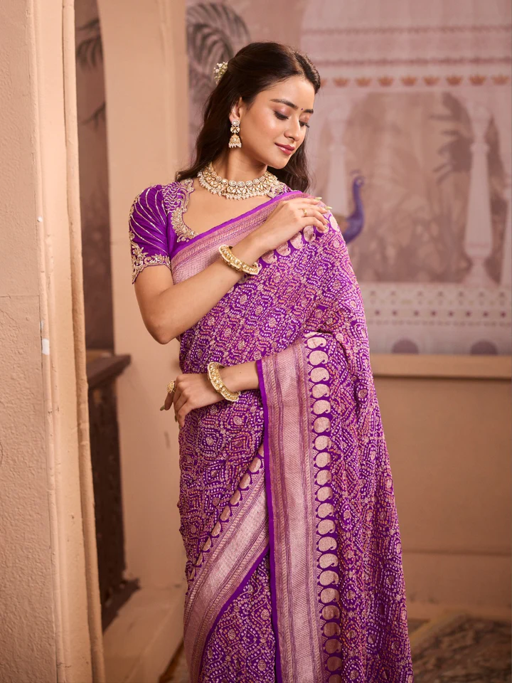 Kanjivaram Silk Party Wear Saree — gallery