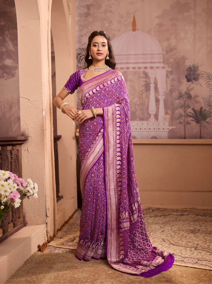 Kanjivaram Silk Party Wear Saree — gallery