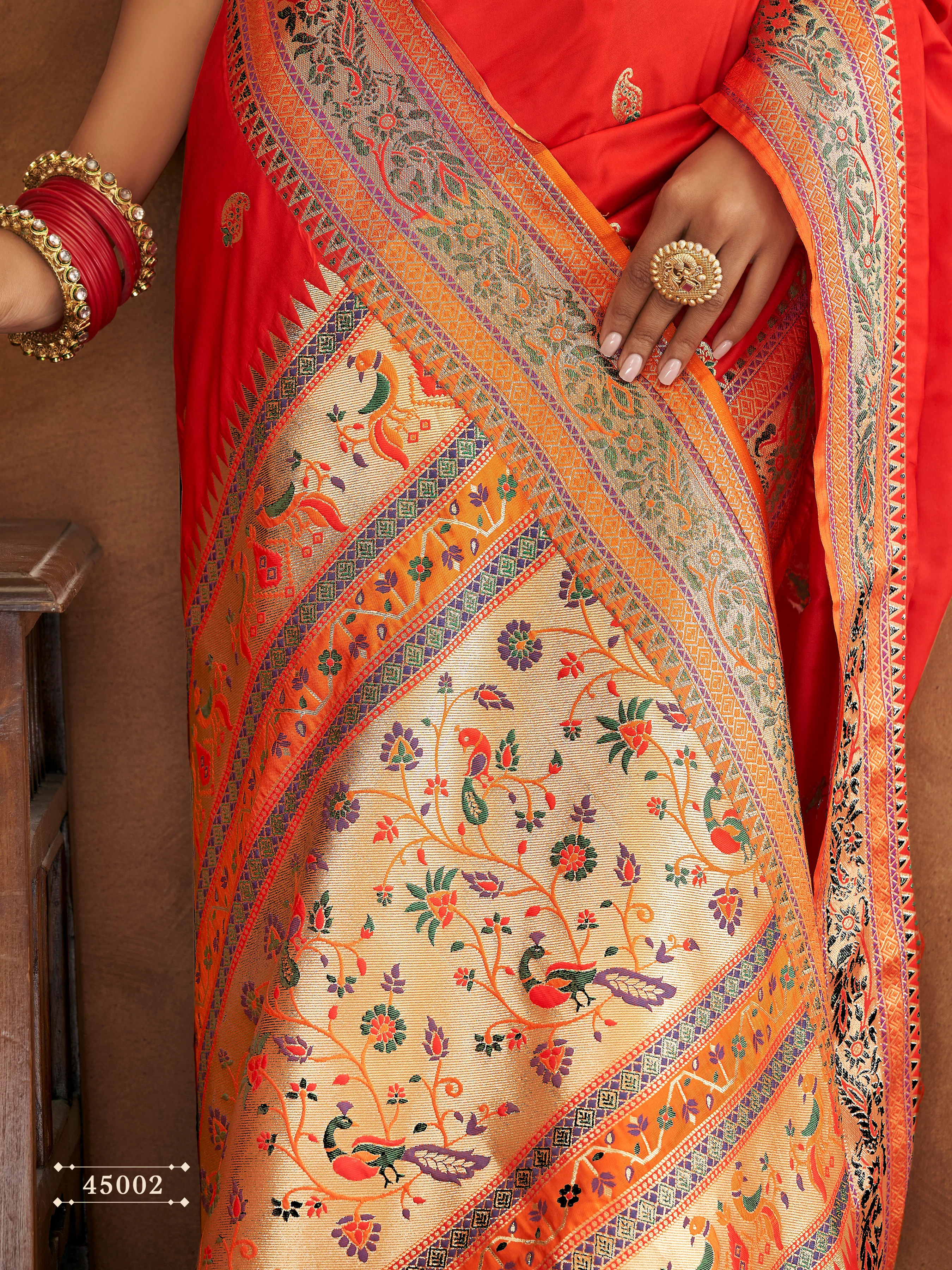 Traditional Banarasi Zari Saree — gallery