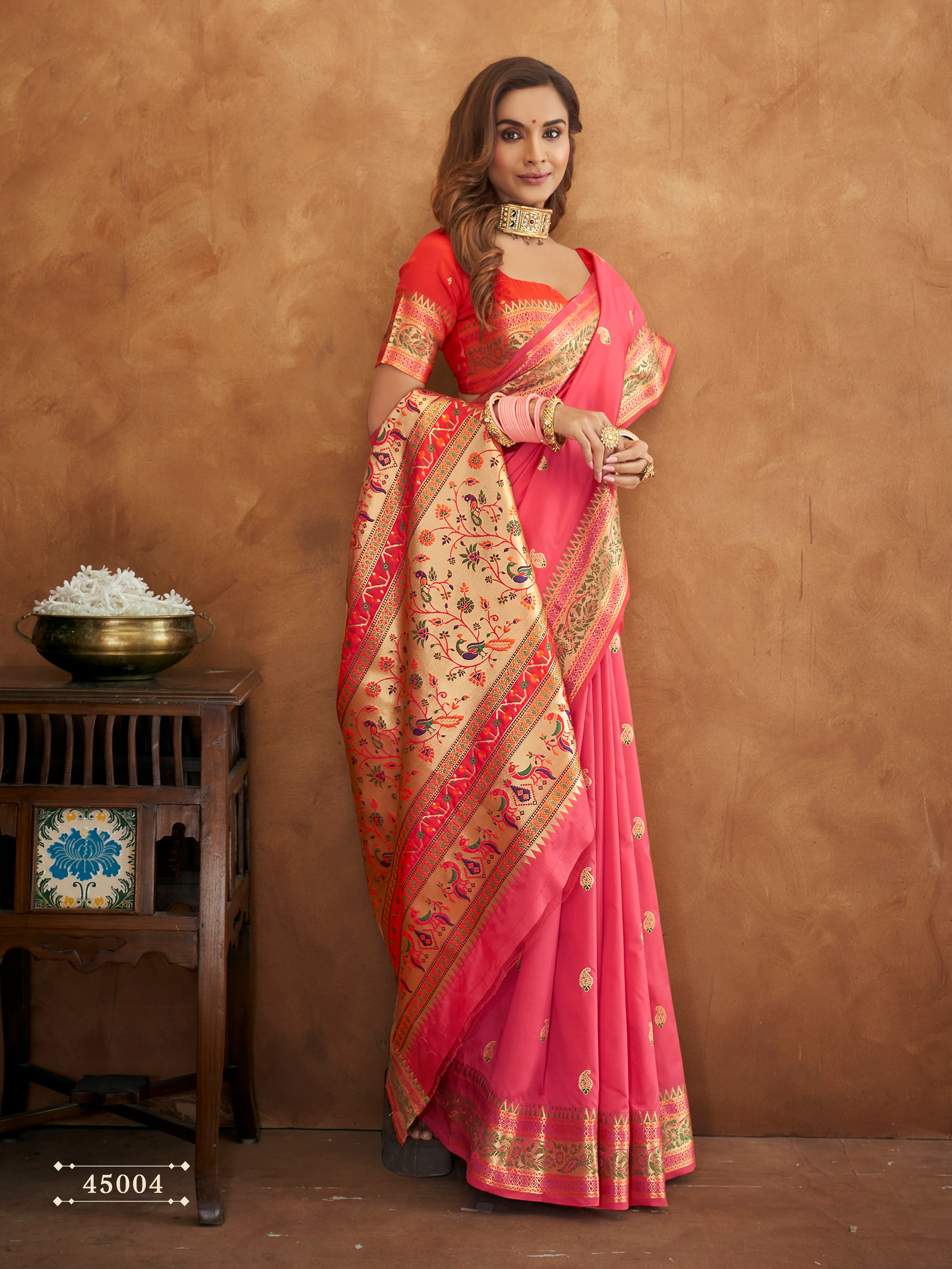 Traditional Banarasi Zari Saree — gallery