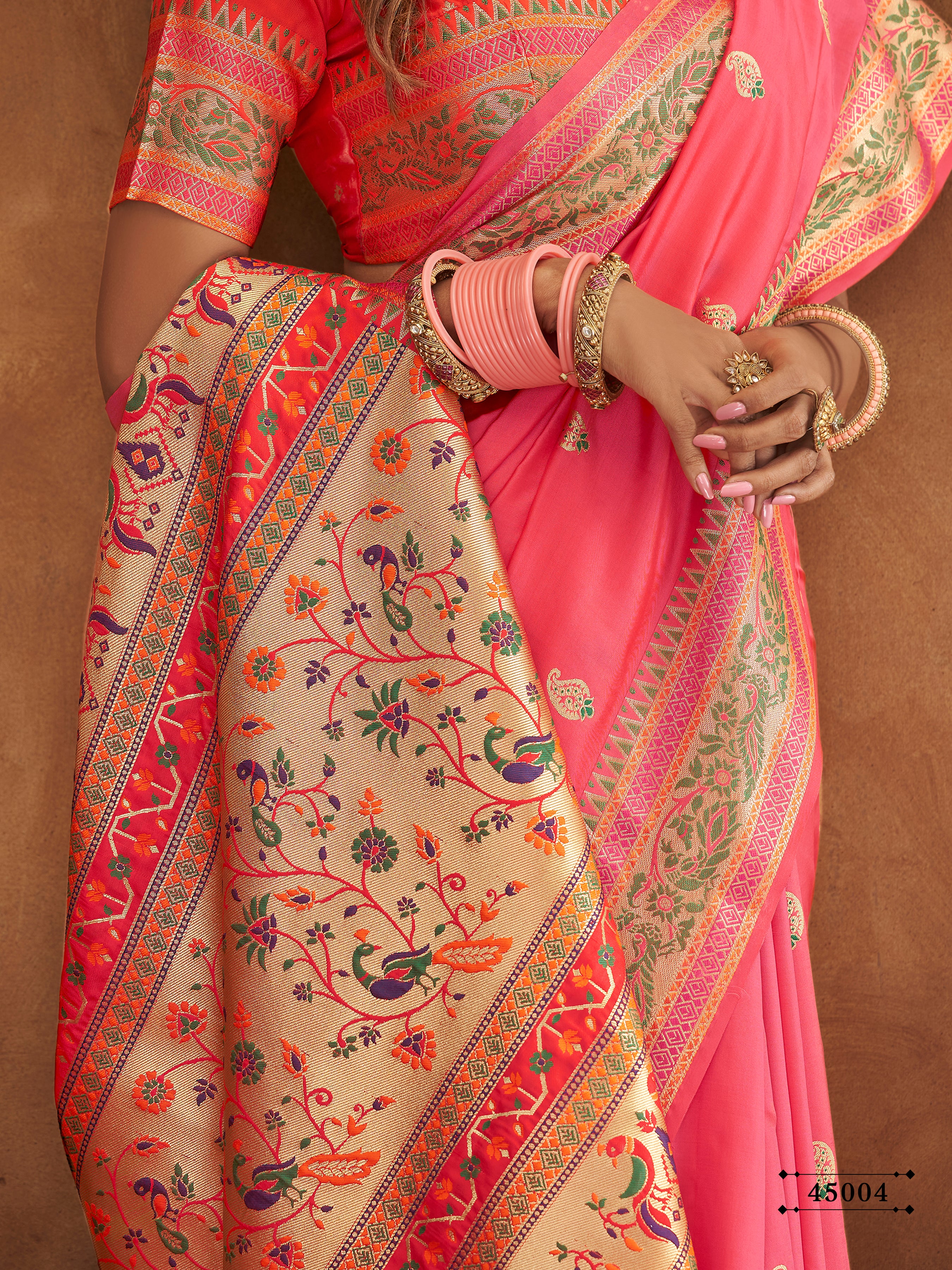 Traditional Banarasi Zari Saree — gallery