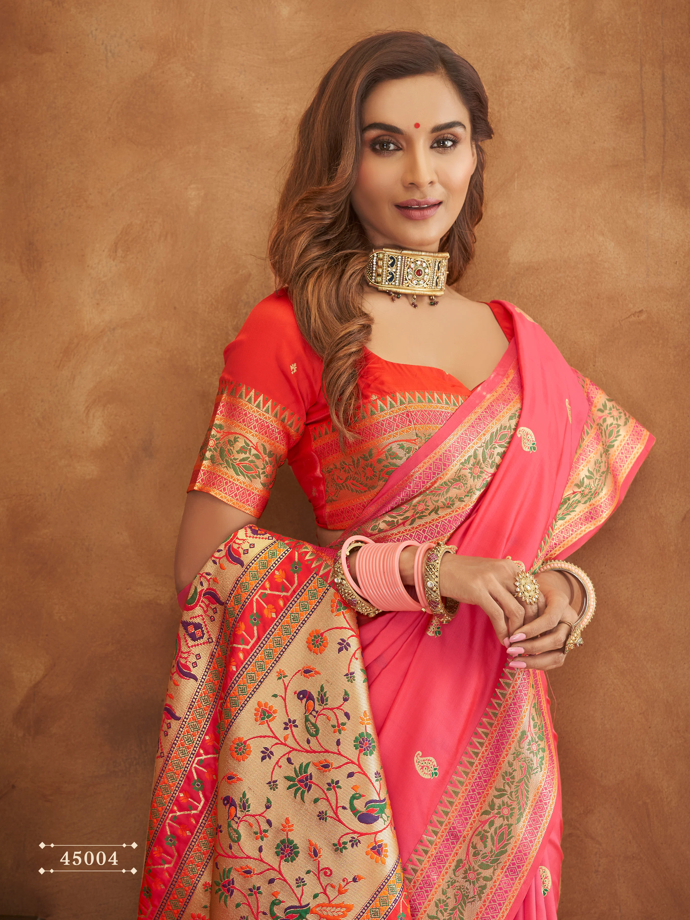 Traditional Banarasi Zari Saree — gallery