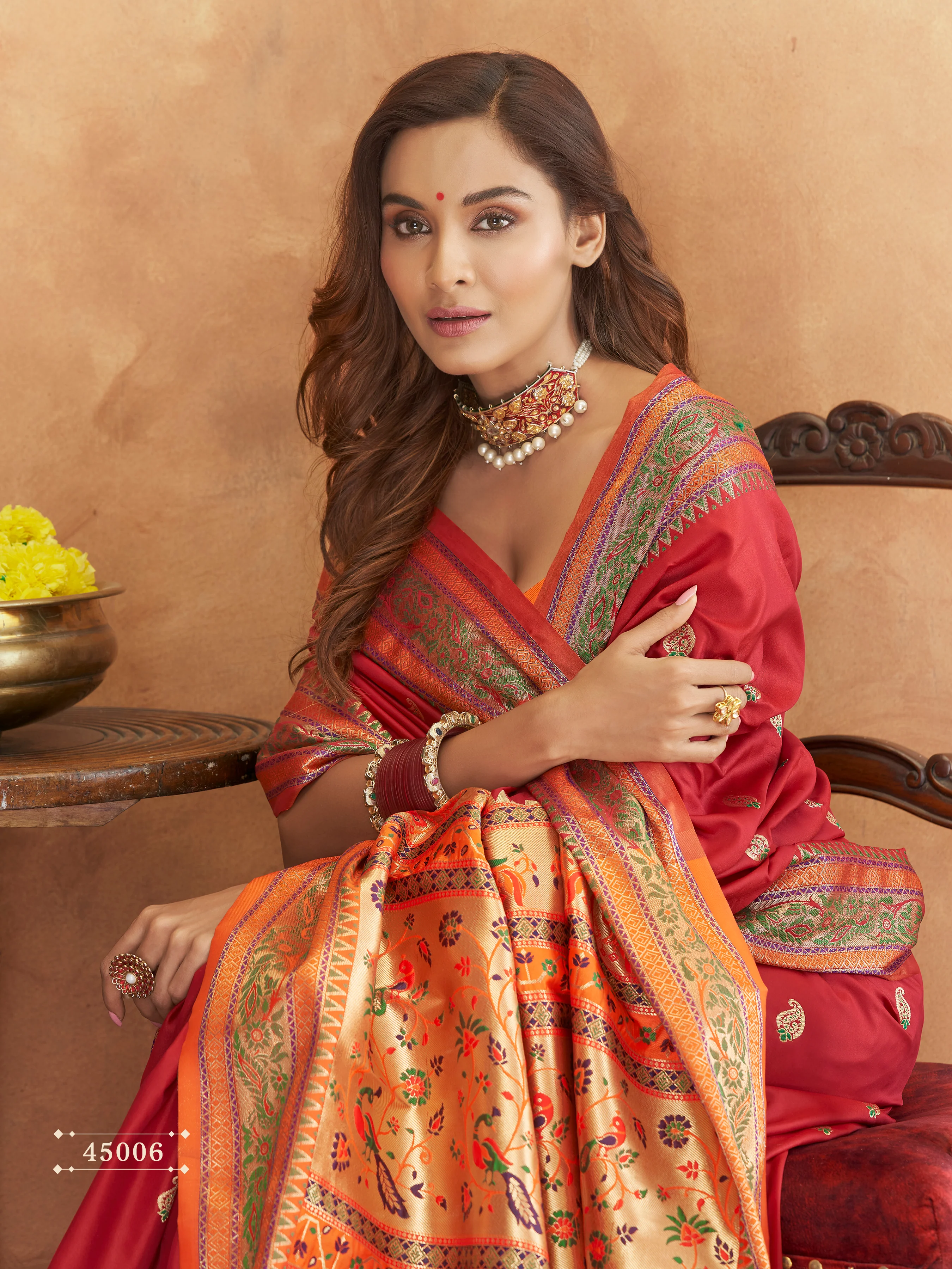 Traditional Banarasi Zari Saree — gallery
