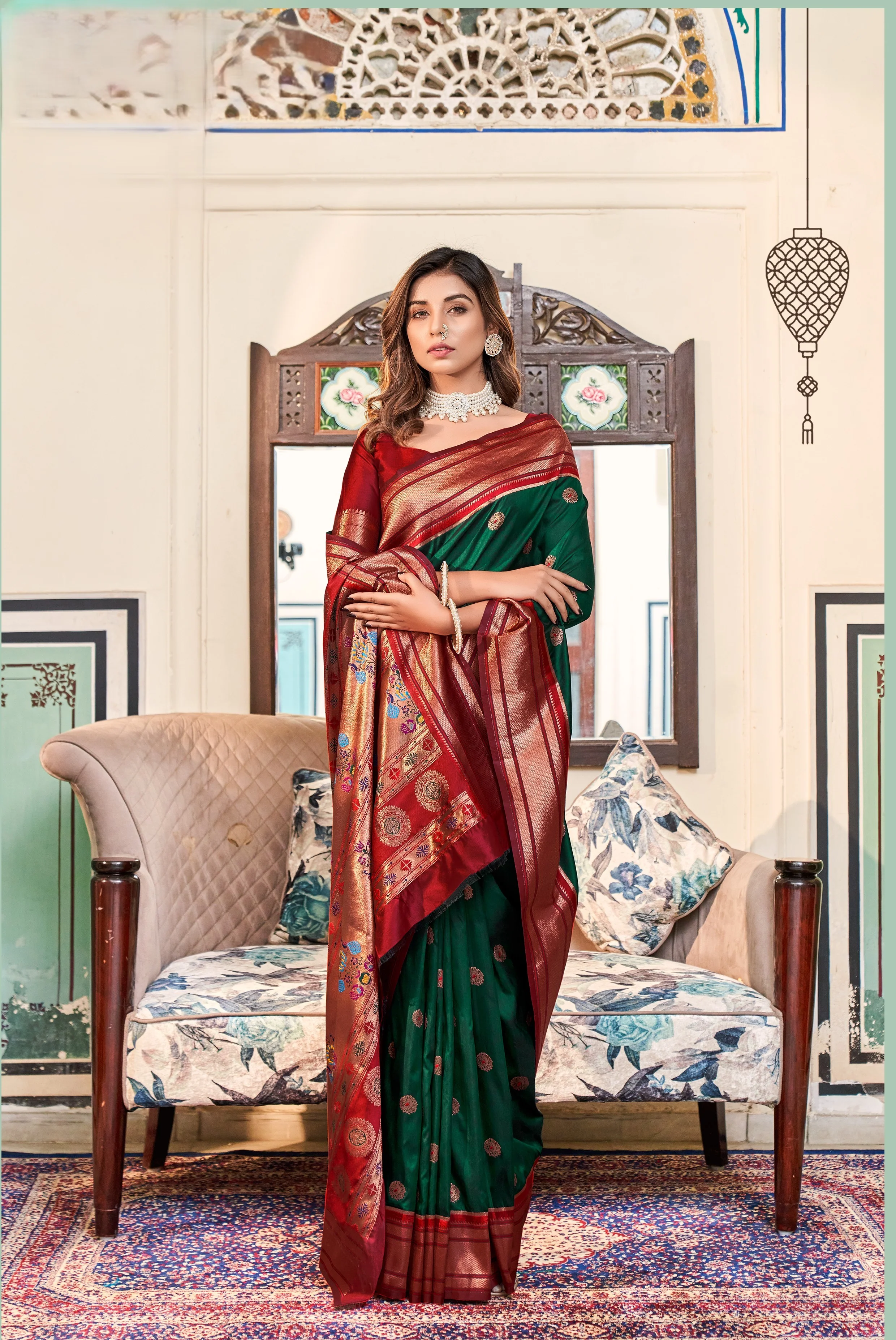 Traditional Paithani Saree