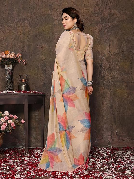 Chanderi Cotton Saree — gallery