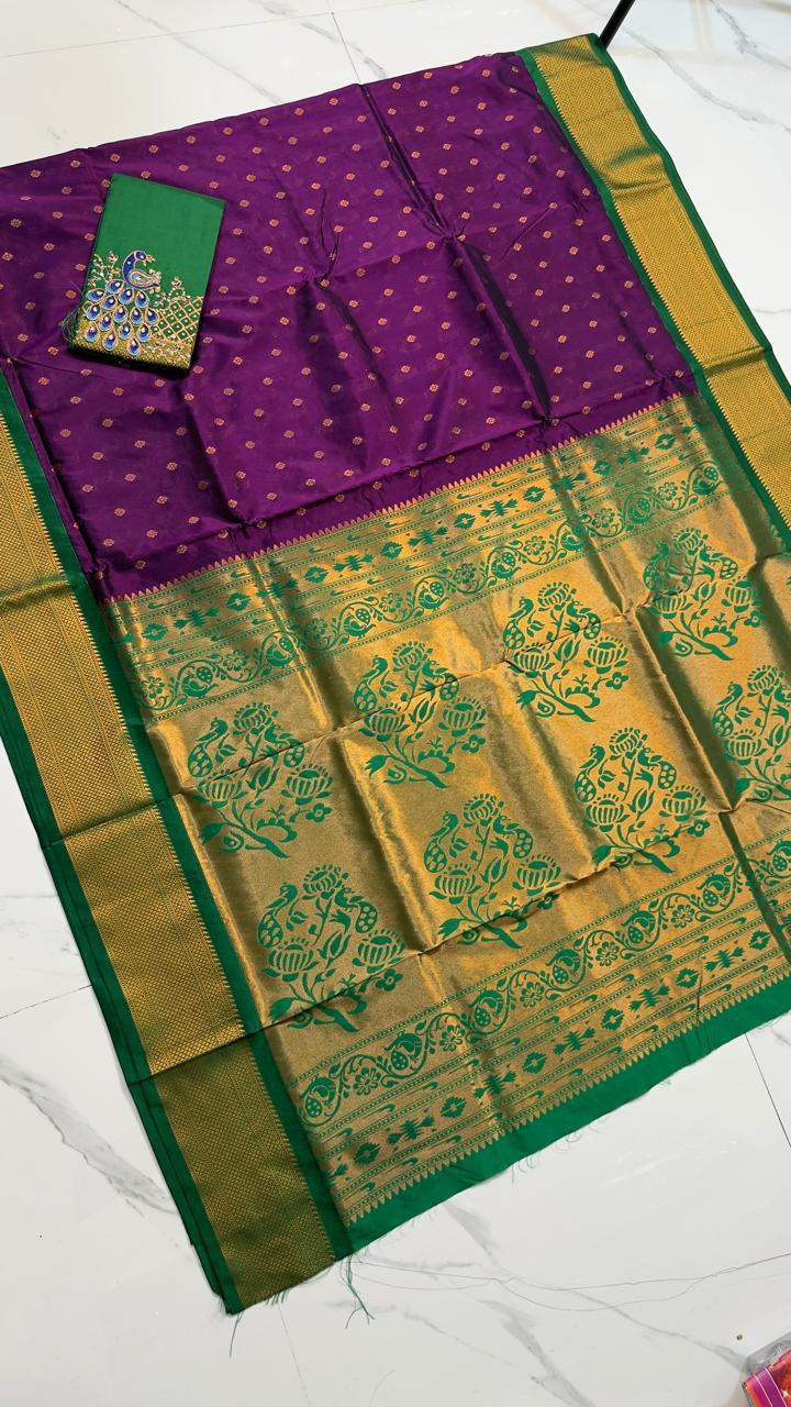 Kalanjali  Paithani Contrast — gallery