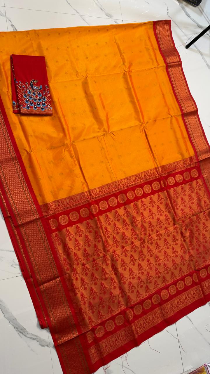 Kalanjali  Paithani Contrast — gallery